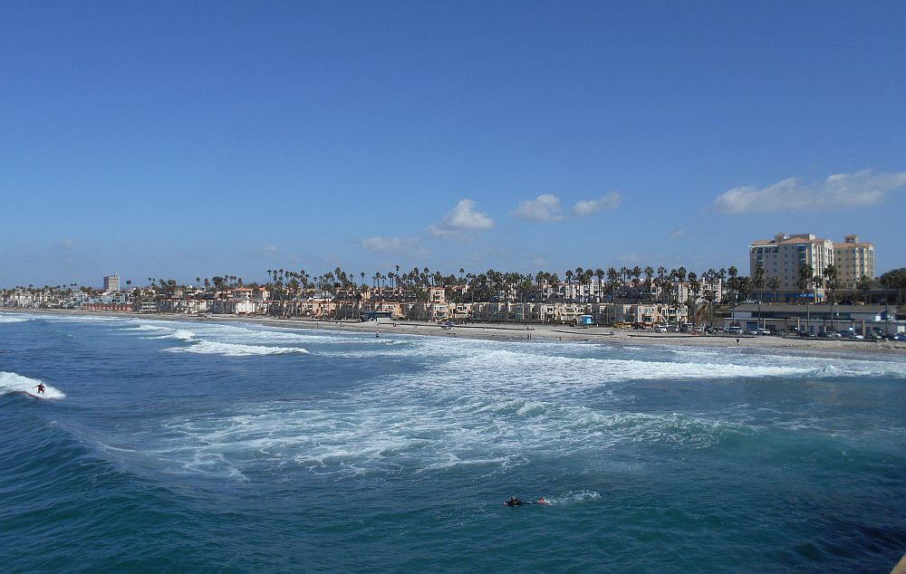 Der Strand von San Diego
